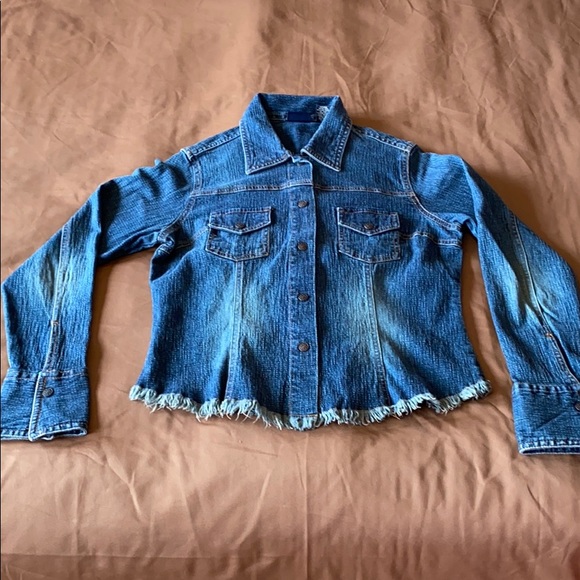 Collared Jean Jacket - Picture 3 of 6